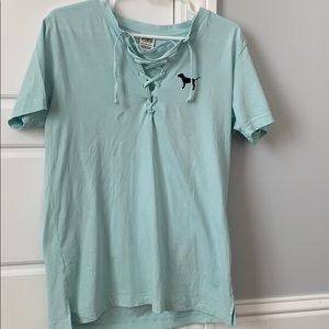 Baby blue tee shirt